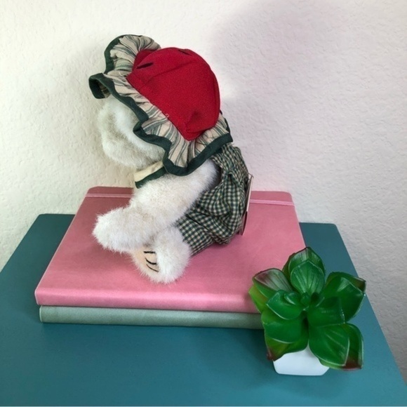 Boyd’s Bears Teddy Bear Watermelon Hat & Outfit Sugar McRind TJ’s Best Vintage - Picture 2 of 6